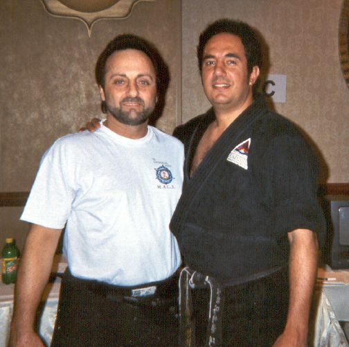 My brother and great friend, Shihan Mike Burton (inheritor of Cerio Kempo) 